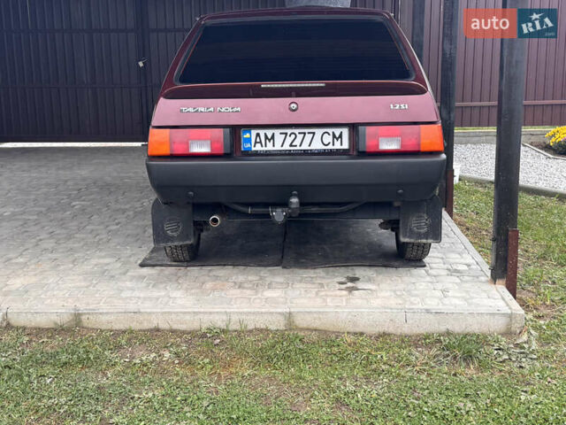 Красный ЗАЗ 1102 Таврія-Нова, объемом двигателя 1.2 л и пробегом 34 тыс. км за 2550 $, фото 30 на Automoto.ua
