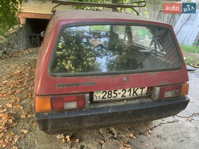 Красный ЗАЗ 1102 Таврія-Нова, объемом двигателя 1.2 л и пробегом 125 тыс. км за 600 $, фото 9 на Automoto.ua