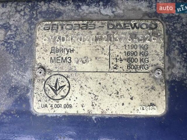 Синий ЗАЗ 1102 Таврія-Нова, объемом двигателя 1.2 л и пробегом 75 тыс. км за 1300 $, фото 18 на Automoto.ua