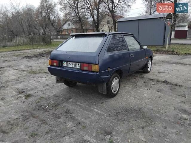 Синій ЗАЗ 1102 Таврія-Нова, об'ємом двигуна 1.3 л та пробігом 250 тис. км за 550 $, фото 7 на Automoto.ua