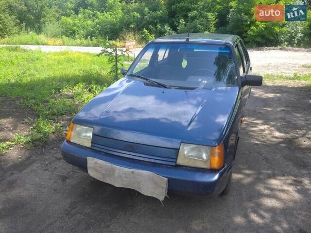Синий ЗАЗ 1102 Таврия-Нова, объемом двигателя 1.2 л и пробегом 100 тыс. км за 1500 $, фото 1 на Automoto.ua