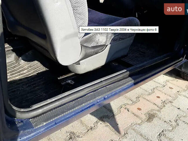Синий ЗАЗ 1102 Таврія-Нова, объемом двигателя 1.1 л и пробегом 47 тыс. км за 2000 $, фото 5 на Automoto.ua