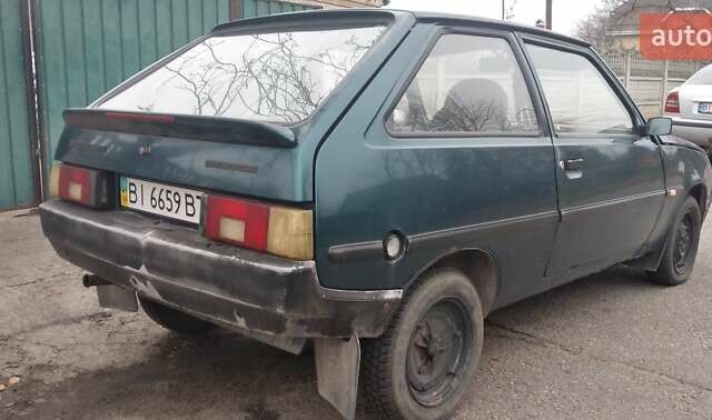Зеленый ЗАЗ 1102 Таврія-Нова, объемом двигателя 1.1 л и пробегом 150 тыс. км за 500 $, фото 1 на Automoto.ua