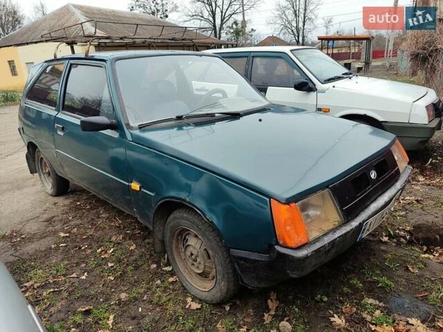 Зеленый ЗАЗ 1102 Таврія-Нова, объемом двигателя 1.2 л и пробегом 180 тыс. км за 499 $, фото 4 на Automoto.ua