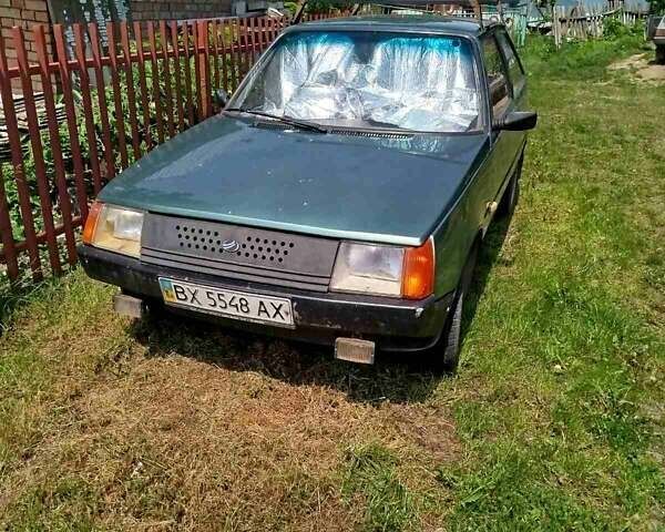 Зеленый ЗАЗ 1102 Таврія-Нова, объемом двигателя 1.2 л и пробегом 201 тыс. км за 950 $, фото 2 на Automoto.ua