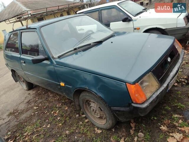 Зеленый ЗАЗ 1102 Таврія-Нова, объемом двигателя 1.2 л и пробегом 180 тыс. км за 499 $, фото 3 на Automoto.ua