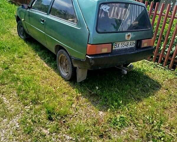 Зеленый ЗАЗ 1102 Таврія-Нова, объемом двигателя 1.2 л и пробегом 201 тыс. км за 950 $, фото 1 на Automoto.ua