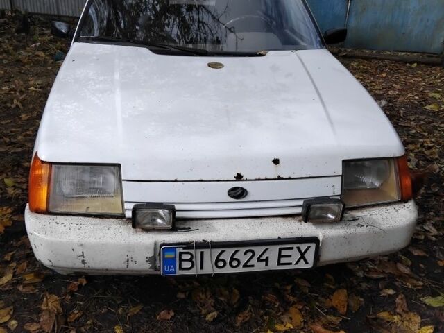Белый ЗАЗ 1103 Славута, объемом двигателя 1.2 л и пробегом 130 тыс. км за 576 $, фото 1 на Automoto.ua