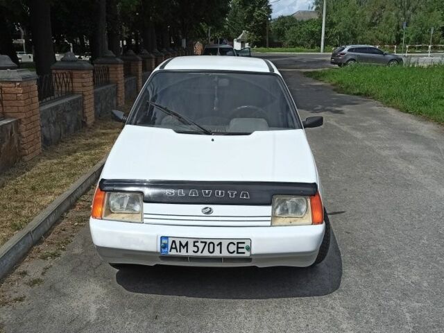 Белый ЗАЗ 1103 Славута, объемом двигателя 1.2 л и пробегом 247 тыс. км за 1350 $, фото 1 на Automoto.ua