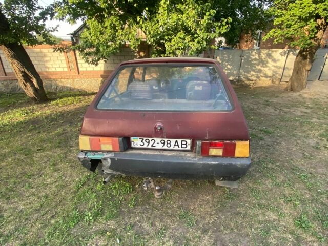 Красный ЗАЗ 1103 Славута, объемом двигателя 1.1 л и пробегом 50 тыс. км за 358 $, фото 2 на Automoto.ua