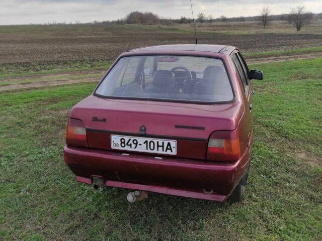 Красный ЗАЗ 1103 Славута, объемом двигателя 1.3 л и пробегом 12 тыс. км за 415 $, фото 10 на Automoto.ua