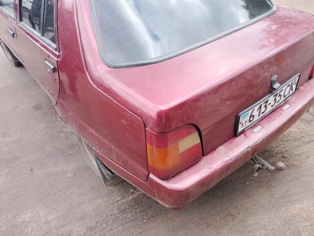 Красный ЗАЗ 1103 Славута, объемом двигателя 1 л и пробегом 100 тыс. км за 553 $, фото 2 на Automoto.ua