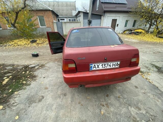 Красный ЗАЗ 1103 Славута, объемом двигателя 1.2 л и пробегом 220 тыс. км за 350 $, фото 1 на Automoto.ua