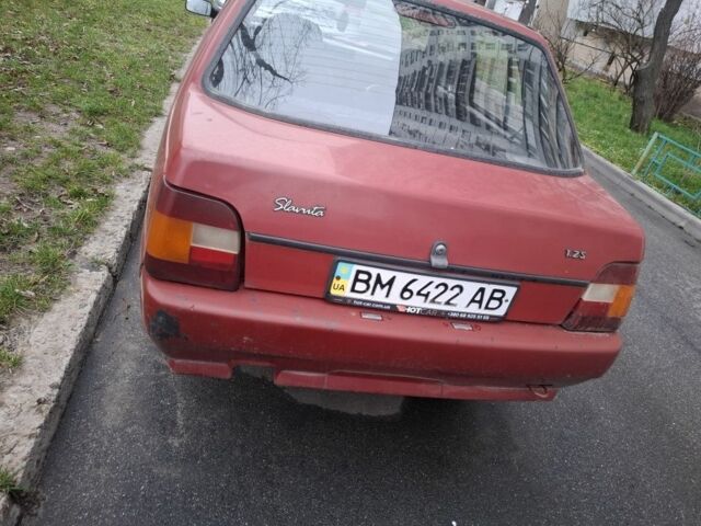 Красный ЗАЗ 1103 Славута, объемом двигателя 1 л и пробегом 250 тыс. км за 593 $, фото 4 на Automoto.ua