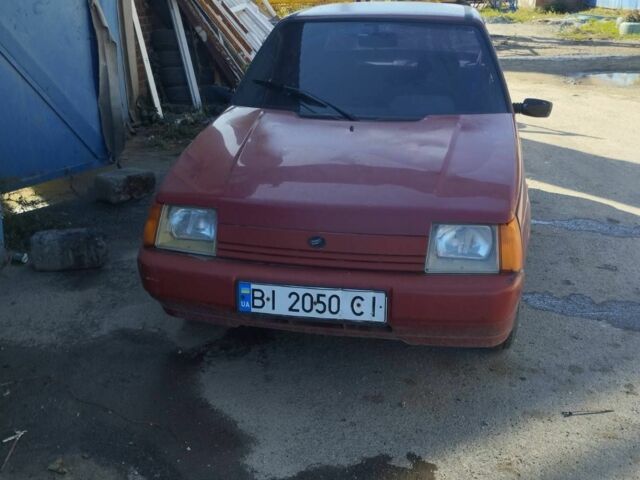 Красный ЗАЗ 1103 Славута, объемом двигателя 1.2 л и пробегом 99 тыс. км за 900 $, фото 1 на Automoto.ua