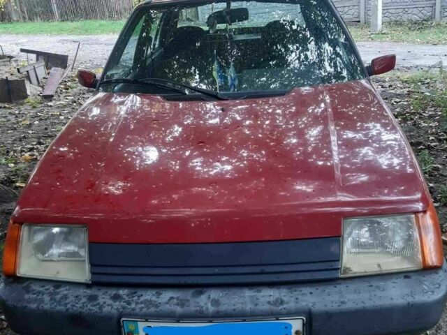 Красный ЗАЗ 1103 Славута, объемом двигателя 1.2 л и пробегом 205 тыс. км за 1087 $, фото 3 на Automoto.ua