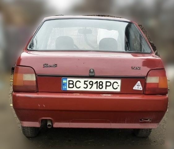 Красный ЗАЗ 1103 Славута, объемом двигателя 1.2 л и пробегом 1000 тыс. км за 1099 $, фото 1 на Automoto.ua