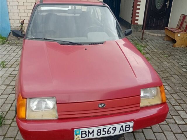 Красный ЗАЗ 1103 Славута, объемом двигателя 1.2 л и пробегом 86 тыс. км за 1100 $, фото 1 на Automoto.ua