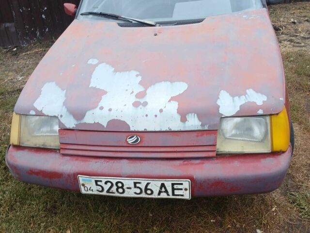 Красный ЗАЗ 1103 Славута, объемом двигателя 1.2 л и пробегом 3 тыс. км за 597 $, фото 2 на Automoto.ua