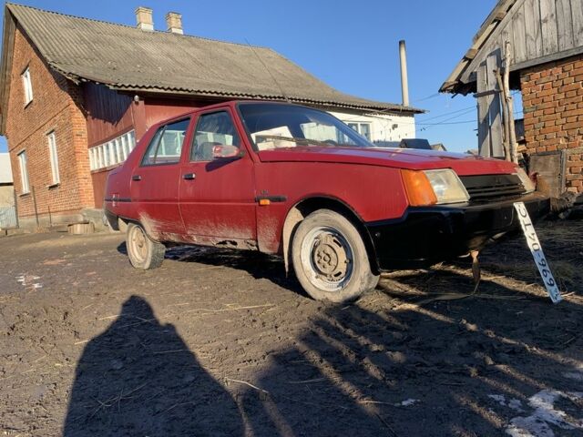 Красный ЗАЗ 1103 Славута, объемом двигателя 1.2 л и пробегом 2 тыс. км за 178 $, фото 4 на Automoto.ua