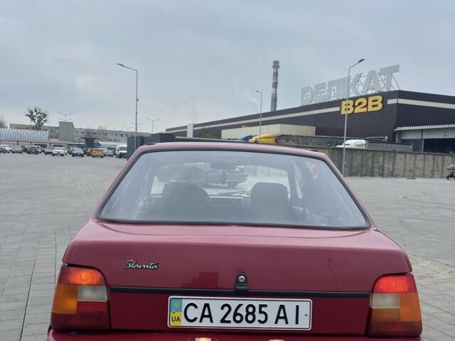 Красный ЗАЗ 1103 Славута, объемом двигателя 1.2 л и пробегом 43 тыс. км за 1200 $, фото 3 на Automoto.ua