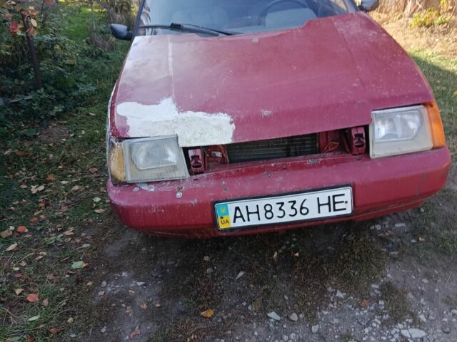 Красный ЗАЗ 1103 Славута, объемом двигателя 1.2 л и пробегом 140 тыс. км за 264 $, фото 7 на Automoto.ua