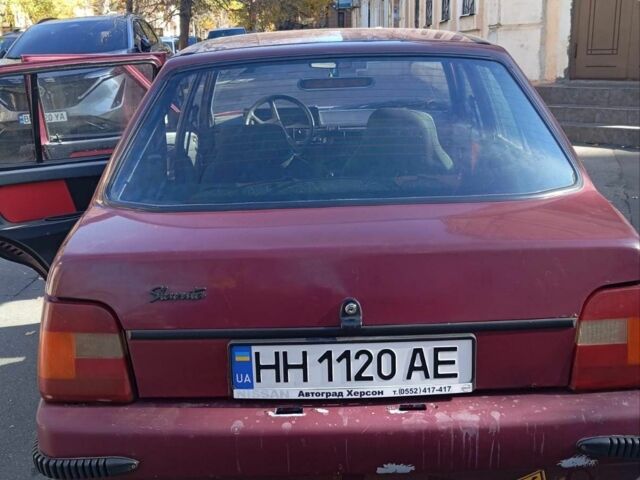 Красный ЗАЗ 1103 Славута, объемом двигателя 1.2 л и пробегом 140 тыс. км за 650 $, фото 6 на Automoto.ua