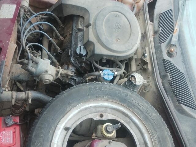 Красный ЗАЗ 1103 Славута, объемом двигателя 1.2 л и пробегом 196 тыс. км за 284 $, фото 4 на Automoto.ua