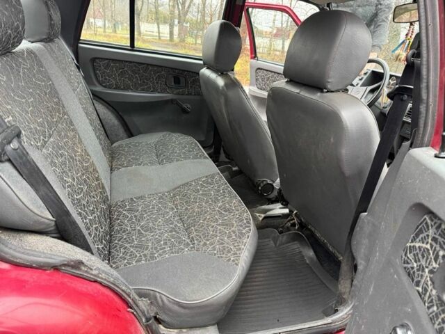 Красный ЗАЗ 1103 Славута, объемом двигателя 1.2 л и пробегом 85 тыс. км за 476 $, фото 7 на Automoto.ua