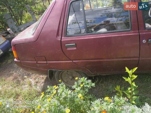 Красный ЗАЗ 1103 Славута, объемом двигателя 1.2 л и пробегом 100 тыс. км за 605 $, фото 1 на Automoto.ua