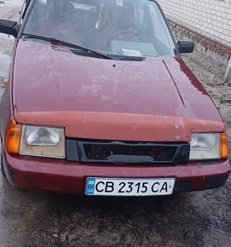 Красный ЗАЗ 1103 Славута, объемом двигателя 1.2 л и пробегом 111 тыс. км за 832 $, фото 4 на Automoto.ua