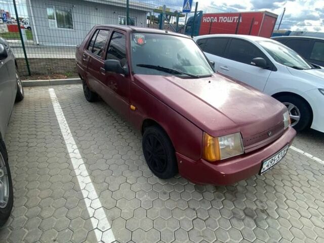 Красный ЗАЗ 1103 Славута, объемом двигателя 1.2 л и пробегом 3 тыс. км за 850 $, фото 1 на Automoto.ua