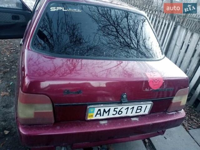Красный ЗАЗ 1103 Славута, объемом двигателя 1.2 л и пробегом 176 тыс. км за 800 $, фото 8 на Automoto.ua