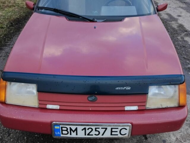 Красный ЗАЗ 1103 Славута, объемом двигателя 1.3 л и пробегом 112 тыс. км за 1300 $, фото 1 на Automoto.ua