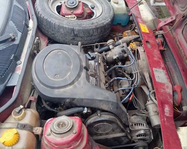 Красный ЗАЗ 1103 Славута, объемом двигателя 1.2 л и пробегом 250 тыс. км за 900 $, фото 4 на Automoto.ua