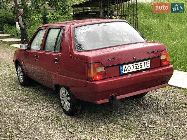 Красный ЗАЗ 1103 Славута, объемом двигателя 1.2 л и пробегом 65 тыс. км за 650 $, фото 11 на Automoto.ua