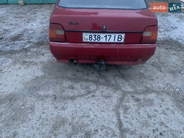 Красный ЗАЗ 1103 Славута, объемом двигателя 1.2 л и пробегом 120 тыс. км за 750 $, фото 1 на Automoto.ua