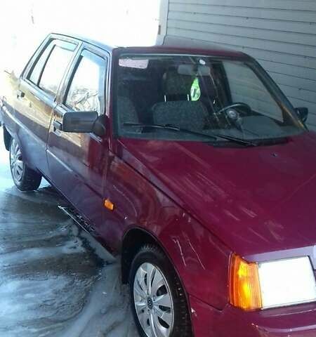 Красный ЗАЗ 1103 Славута, объемом двигателя 1.2 л и пробегом 130 тыс. км за 1500 $, фото 1 на Automoto.ua