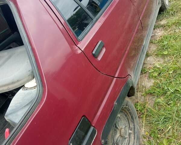 Красный ЗАЗ 1103 Славута, объемом двигателя 1 л и пробегом 88 тыс. км за 630 $, фото 1 на Automoto.ua