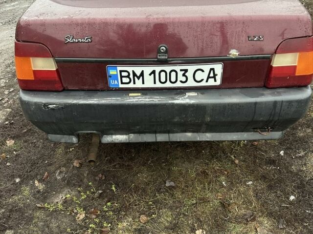 Красный ЗАЗ 1103 Славута, объемом двигателя 1.2 л и пробегом 132 тыс. км за 550 $, фото 2 на Automoto.ua