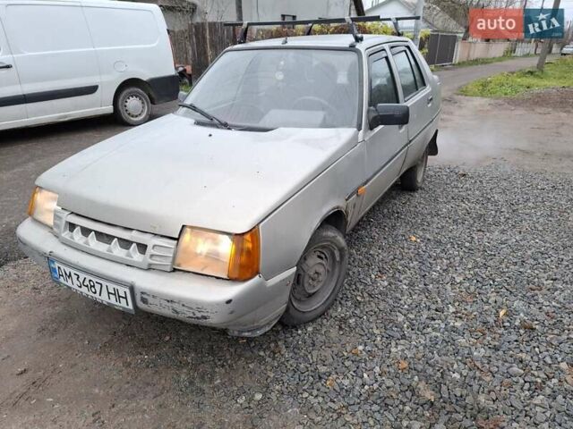 Серый ЗАЗ 1103 Славута, объемом двигателя 1.2 л и пробегом 280 тыс. км за 900 $, фото 7 на Automoto.ua