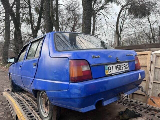 Синий ЗАЗ 1103 Славута, объемом двигателя 1.2 л и пробегом 140 тыс. км за 208 $, фото 2 на Automoto.ua