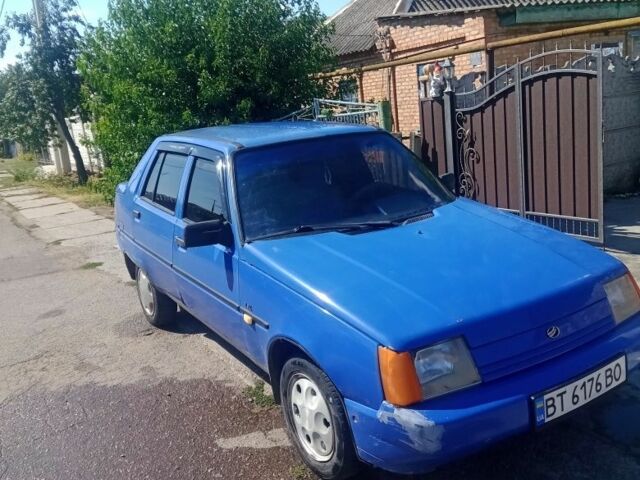 Синий ЗАЗ 1103 Славута, объемом двигателя 1.2 л и пробегом 80 тыс. км за 576 $, фото 1 на Automoto.ua