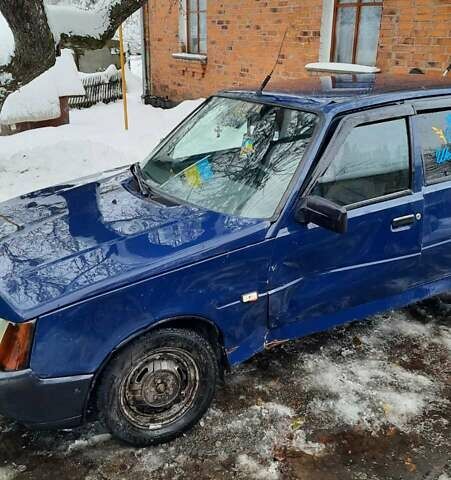 Синий ЗАЗ 1103 Славута, объемом двигателя 1.2 л и пробегом 114 тыс. км за 700 $, фото 3 на Automoto.ua