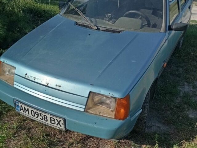 Синий ЗАЗ 1103 Славута, объемом двигателя 1.2 л и пробегом 200 тыс. км за 239 $, фото 1 на Automoto.ua