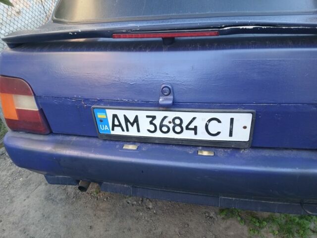 Синий ЗАЗ 1103 Славута, объемом двигателя 1.2 л и пробегом 157 тыс. км за 761 $, фото 5 на Automoto.ua