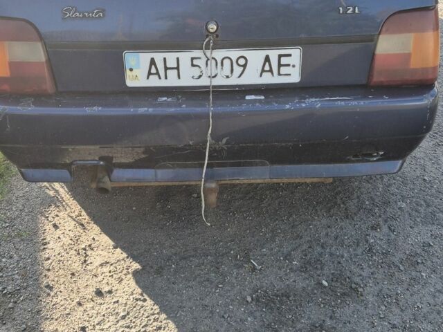 Синий ЗАЗ 1103 Славута, объемом двигателя 1.2 л и пробегом 111 тыс. км за 452 $, фото 5 на Automoto.ua