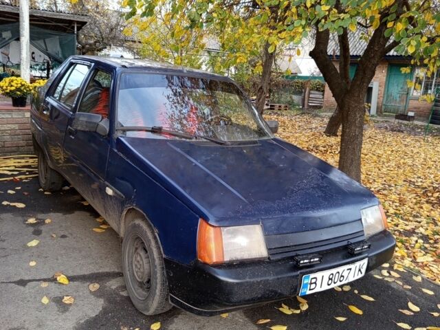 Синий ЗАЗ 1103 Славута, объемом двигателя 1.2 л и пробегом 380 тыс. км за 750 $, фото 3 на Automoto.ua