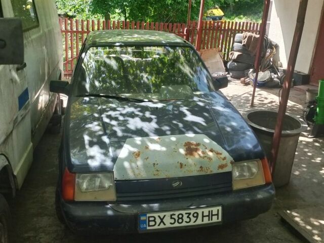 Синий ЗАЗ 1103 Славута, объемом двигателя 1.2 л и пробегом 39 тыс. км за 435 $, фото 4 на Automoto.ua