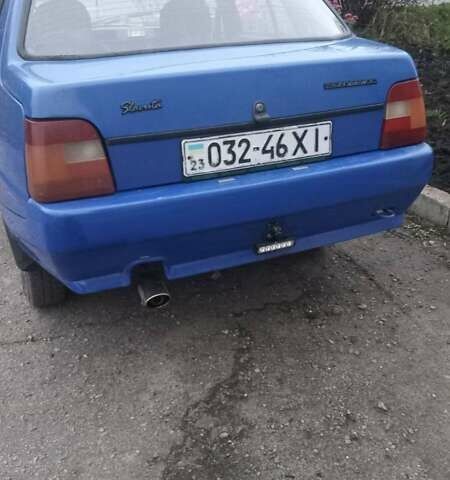 Синий ЗАЗ 1103 Славута, объемом двигателя 1.2 л и пробегом 95 тыс. км за 850 $, фото 1 на Automoto.ua